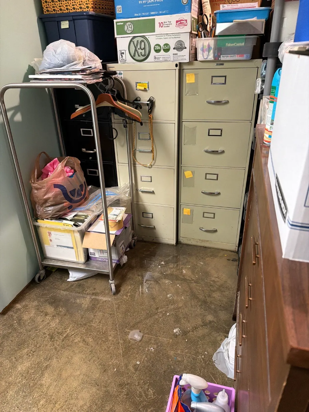 After-hours dry-out at Spring Mill commercial property